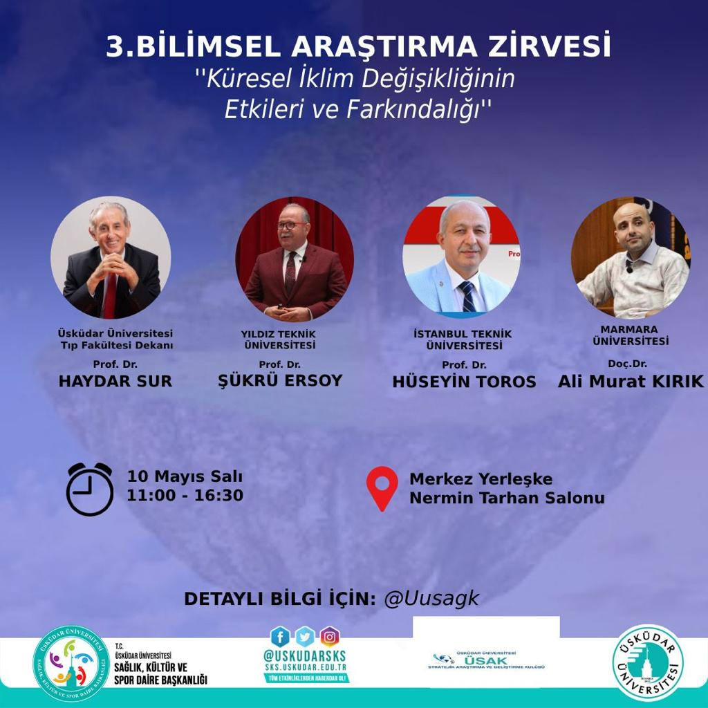3. Bilimsel Araştırma Zirvesi