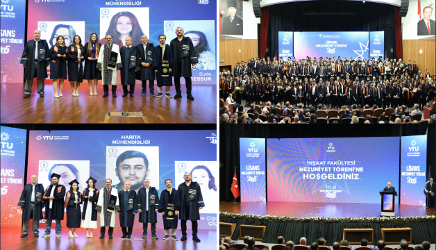 YTÜ İnşaat Mezuniyet Töreni